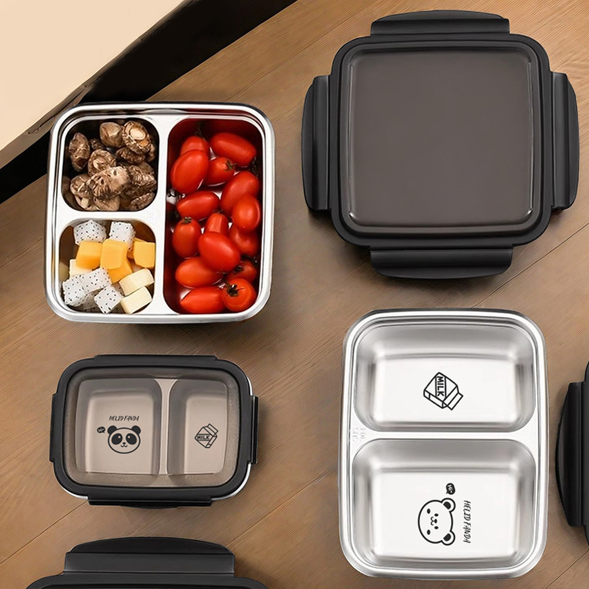 Meal Prep Bowl - Wherehbuy 2/3 grades 304 lancheira de