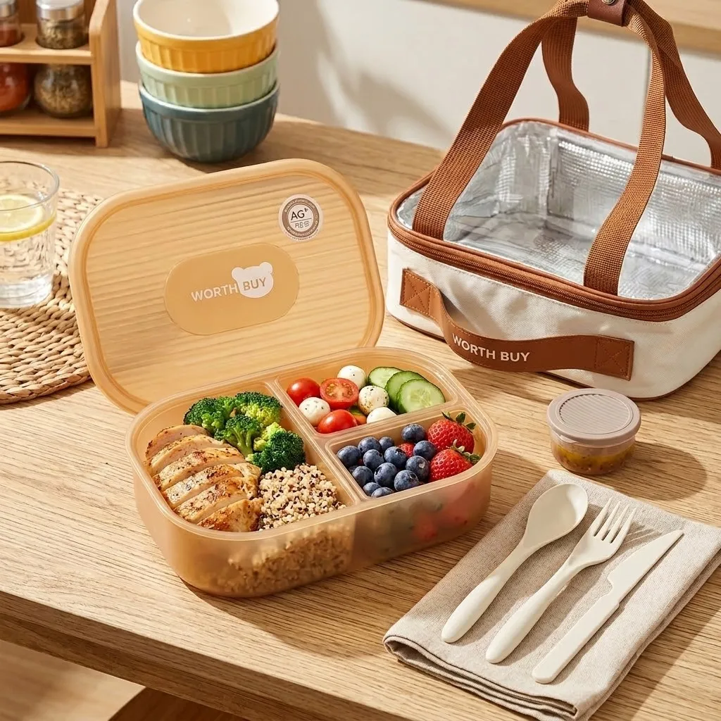 Meal Prep Or Prep Meal - Caixa de almoço de plástico com