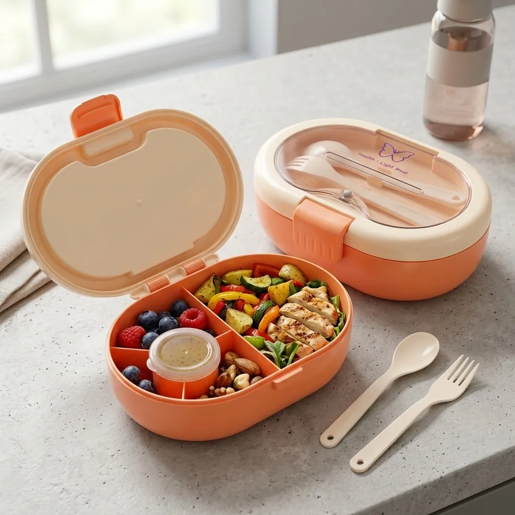 Meal Prep Or Prep Meal - Caixa de almoço tipo bento em