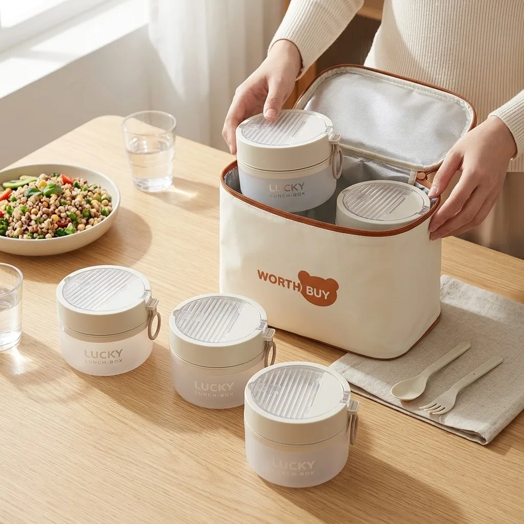 Conjunto de caixas de almoço d - Meal Prep Or Prep Meal avaliação e preço