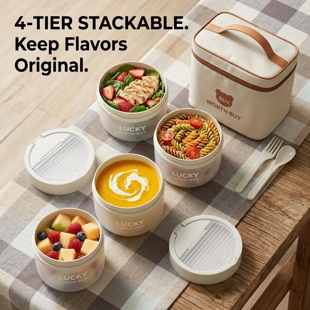 Conjunto de caixas de almoço d - Meal Prep Or Prep Meal avaliação e preço
