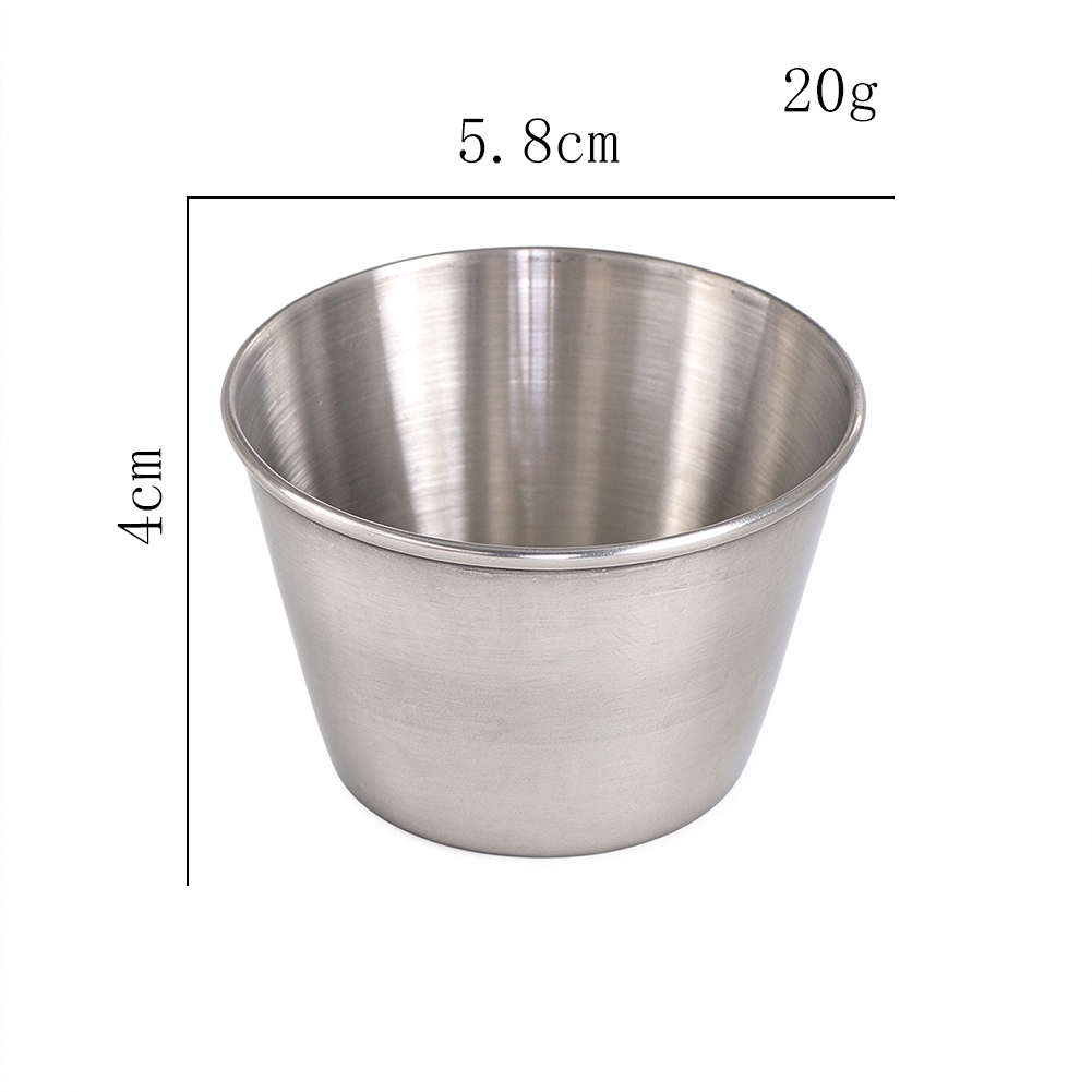 Copos de Aço Inoxidável Multiu - Sauce Dipping Cup avaliação e preço