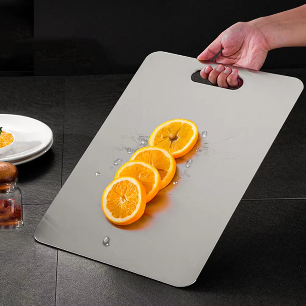 Tábua de corte espessa em aço  - Meal Prep Template avaliação e preço