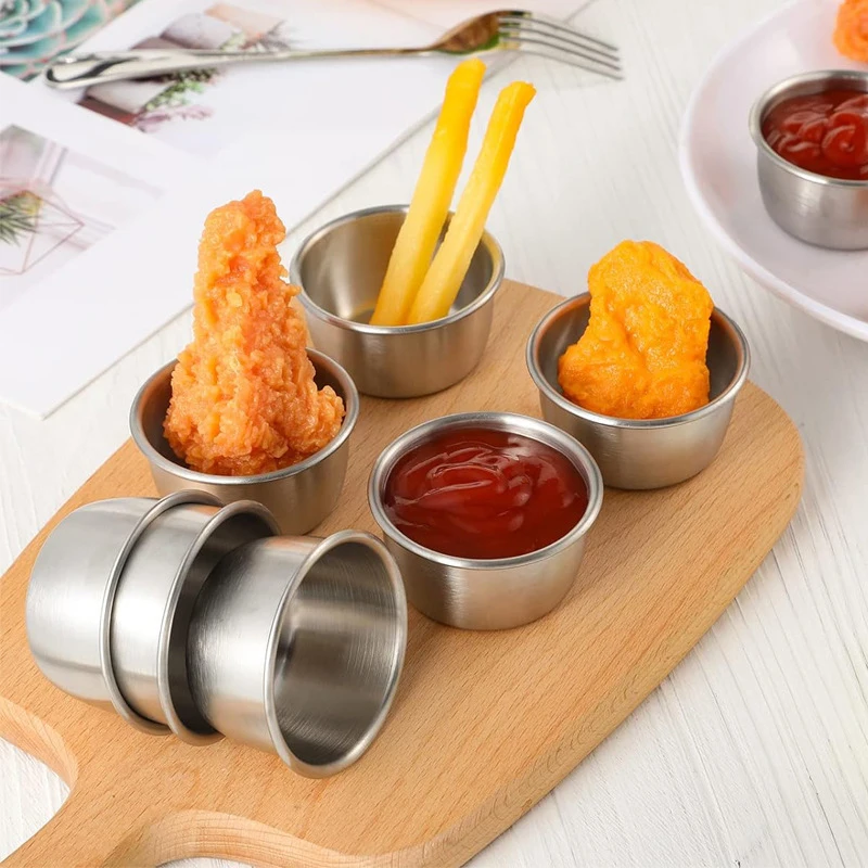 Tigela de molho de aço inoxidá - Sauce Dipping Cup avaliação e preço
