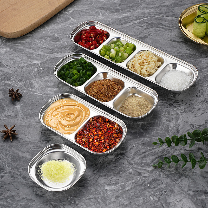 Tigelas de mergulho divididas  - Sauce Dipping Cup avaliação e preço