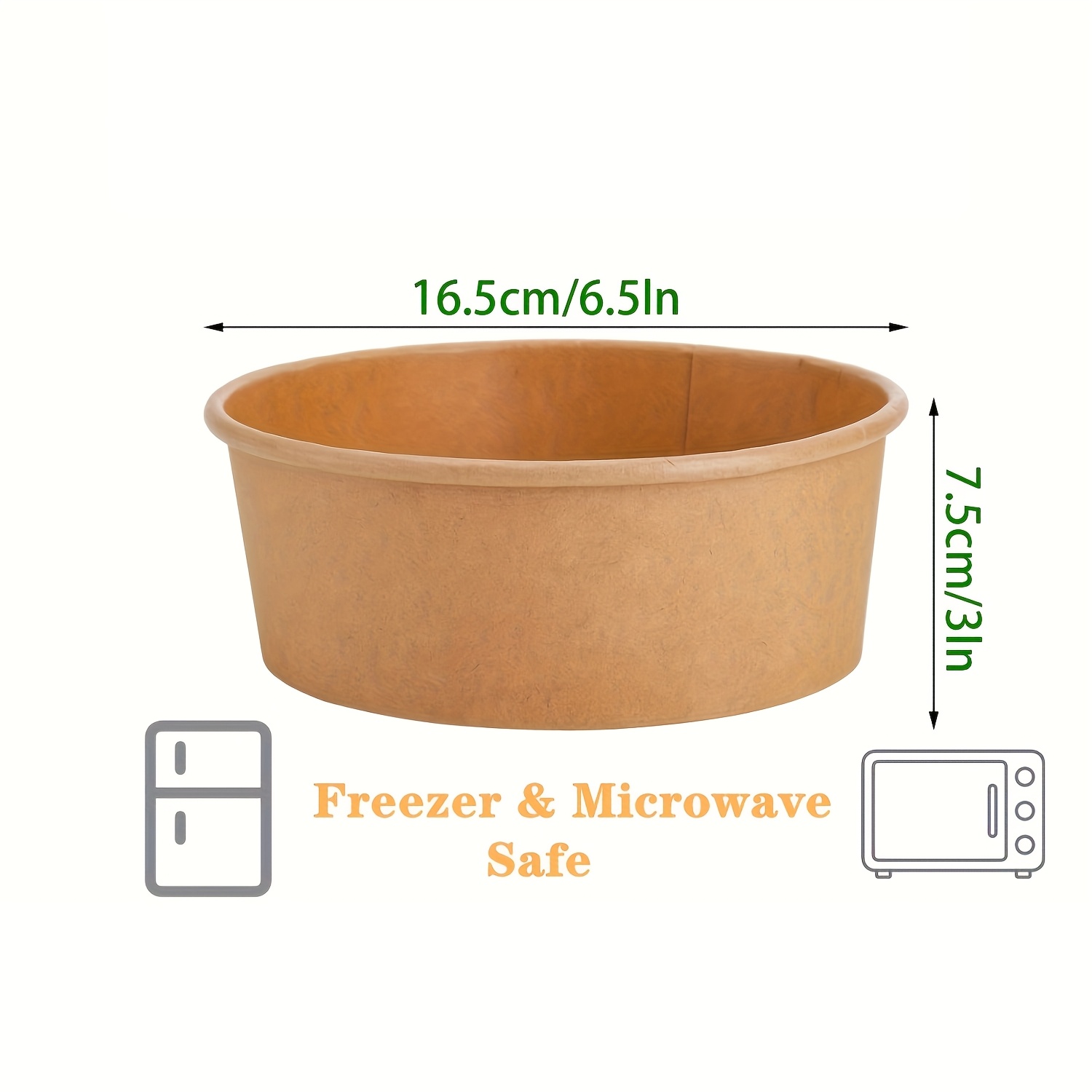 44oz/1300ml 25/50 pacotes tige - Meal Prep Bowl avaliação e preço