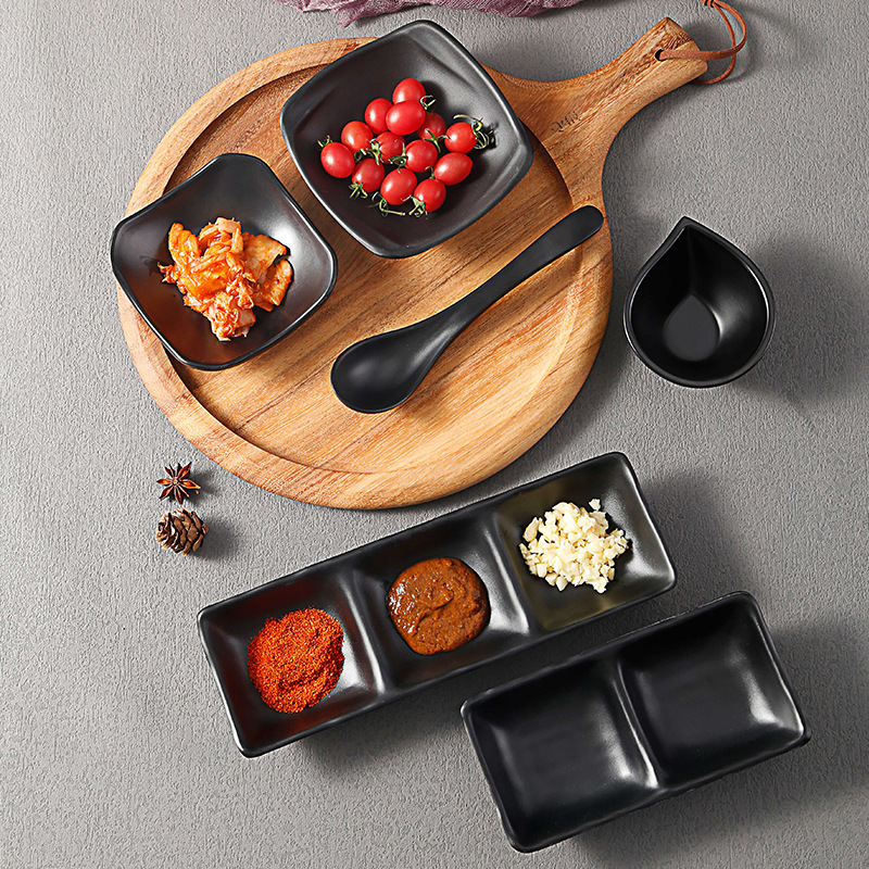 Pretty melamina molho pratos t - Sauce Dipping Cup avaliação e preço