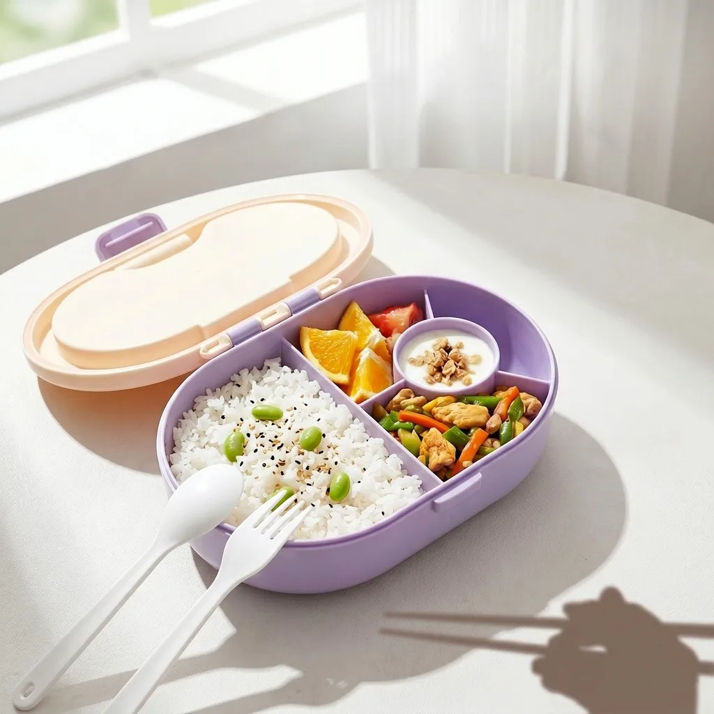 Caixa Bento de Plástico com Ta - Meal Prep Or Prep Meal avaliação e preço