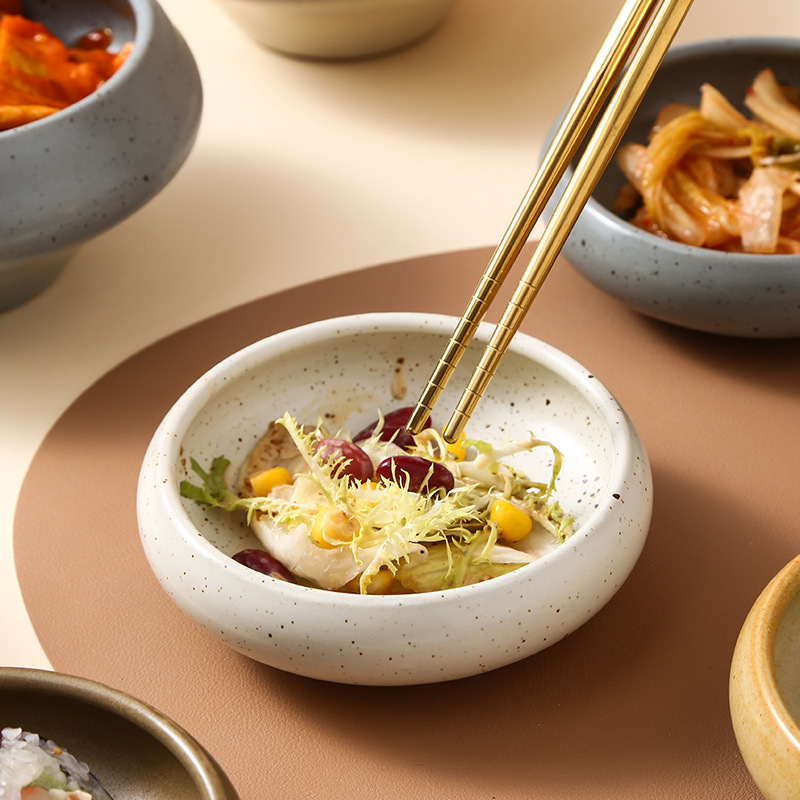 Prato de lanche de cerâmica re - Sauce Dipping Cup avaliação e preço