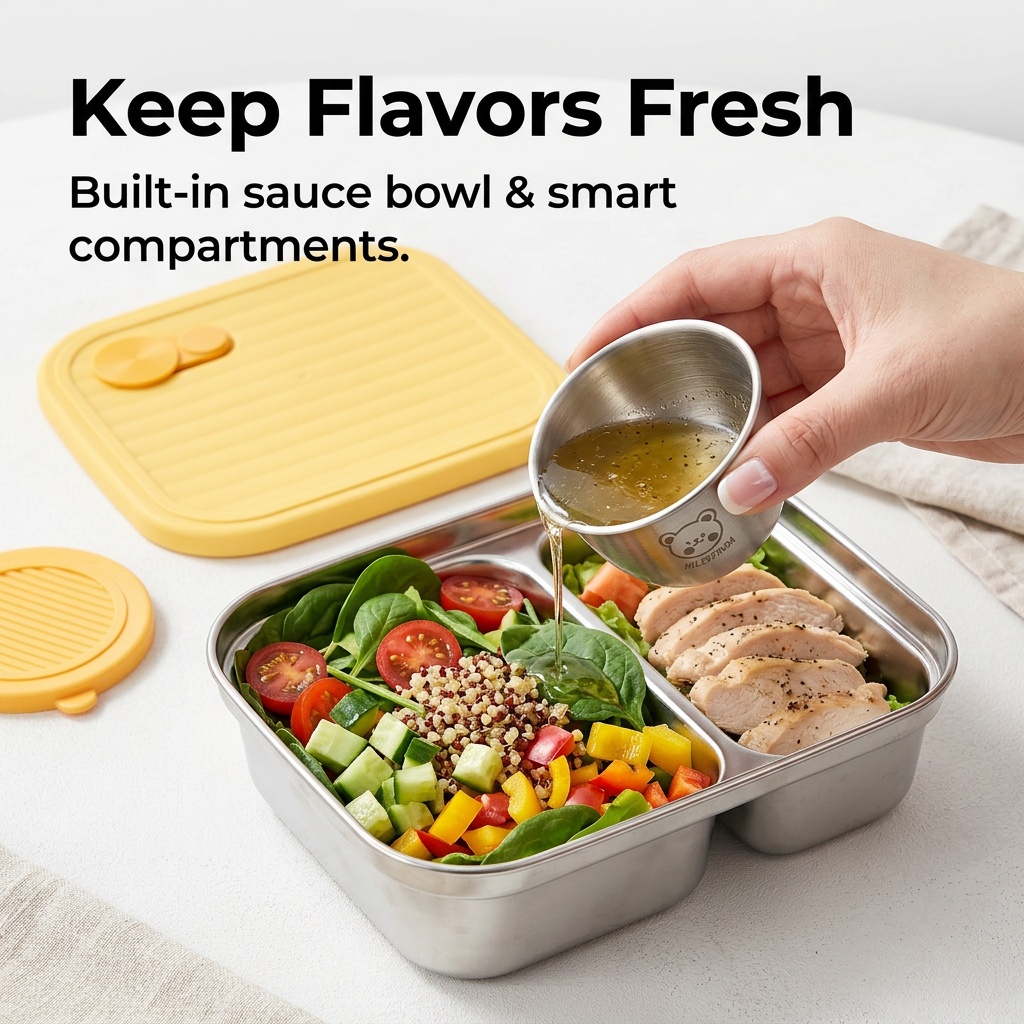 Recipiente de Almoço em Aço In - Meal Prep Bowl avaliação e preço