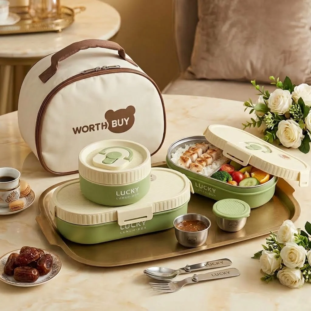 Conjunto de Caixas de Almoço B - Meal Prep Or Prep Meal avaliação e preço