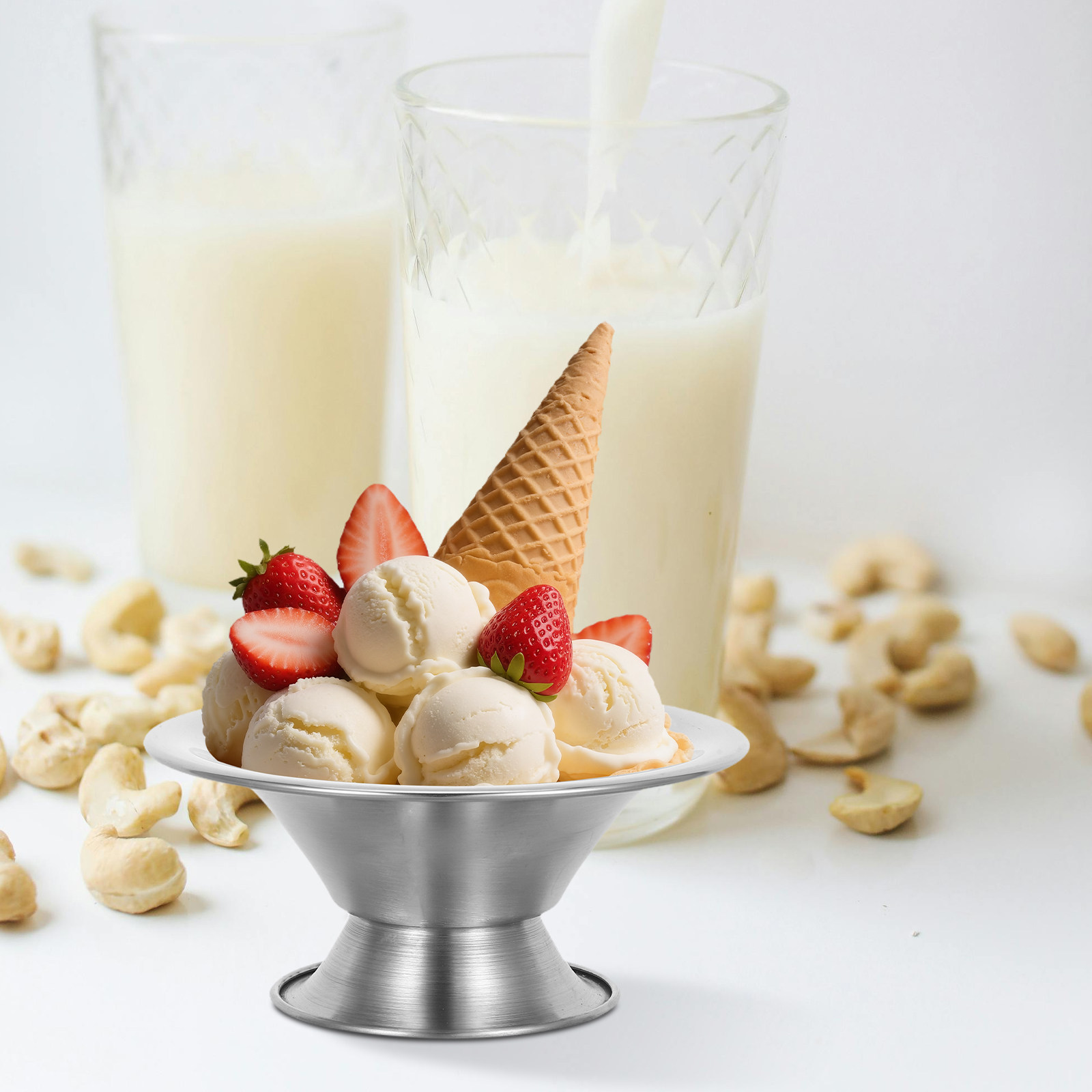Tigela de salada em aço inoxid - Sauce Dipping Cup avaliação e preço