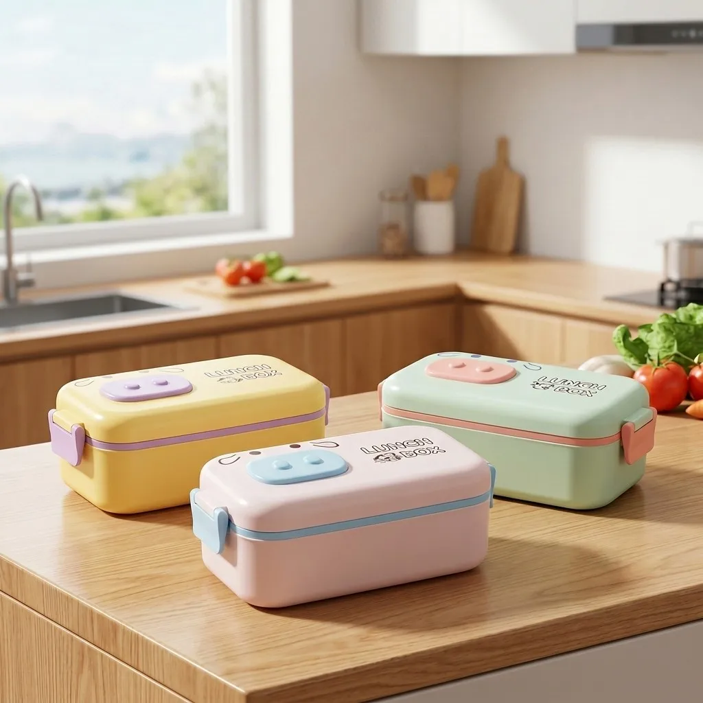 Caixa de Almoço Bento de Plást - Meal Prep Or Prep Meal avaliação e preço